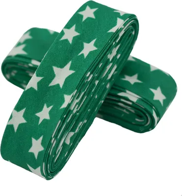 Produktbild von 1 x 3m Motiv-Schrägband Saumband 20mm gefalzt Einfassband Dekoband Motivwahl