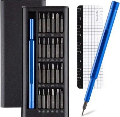 Productafbeelding van Precisieschroevendraaierset – Compacte, magnetische reparatieset voor smartphones en laptops