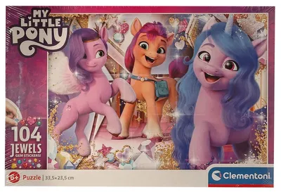 Immagine prodotto di Clementoni Puzzle Gioielli My Little Pony, 104 pezzi.
