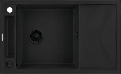 Produktbild von 1-bowl magnetic granite sink with drainer