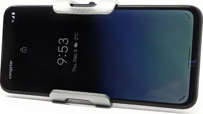 Produktbild von Fahrrad Halterung Befestigung aus Metall in Grau für Smartphone