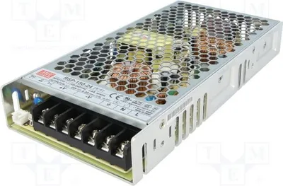 Obrázek produktu pro MEAN WELL RSP-150-24, 151,2 W, 85 - 264 V, 47 - 63 Hz, 0,8 A, 1,6 A, Aktivní