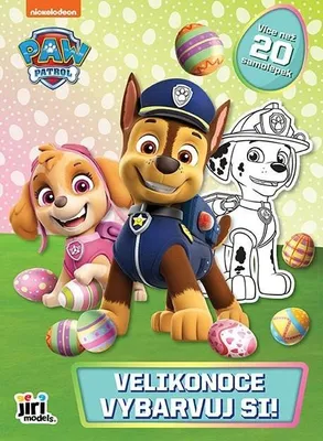 Obrázek produktu pro Vybarvuj si! Tlapková patrola Velikonoce