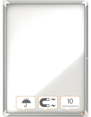 Zdjęcie produktu dla Nobo 1902580, Wewnętrzna, Srebrny, Biały, Aluminium, Stal, Standard, Wymienny