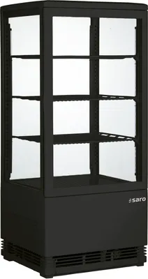 Immagine prodotto di Vetrina refrigerata Saro modello SC 80 nera