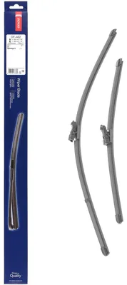 Productafbeelding van DENSO vlakke wissets DF-462 (650/450 mm, voor auto's met stuur aan de linkerkant): Twee stille, duurzame ruitenwissers