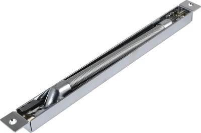 Produktbild von Kabelübergang M1190, für Kabel bis 8 mm, 260 x 24 x 17,5 mm, Stahl verchromt