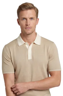 Produktbild von elegantes Gant-Poloshirt beige Modal-Mischung
