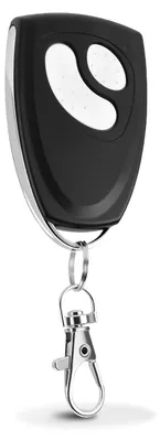 Productafbeelding van Handzender sleutelhanger, afstandsbediening met 2 toetsen, 433,92 MHz