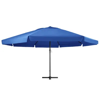 Immagine prodotto di Ombrellone da Giardino con Palo in Alluminio 500 cm Azzurro