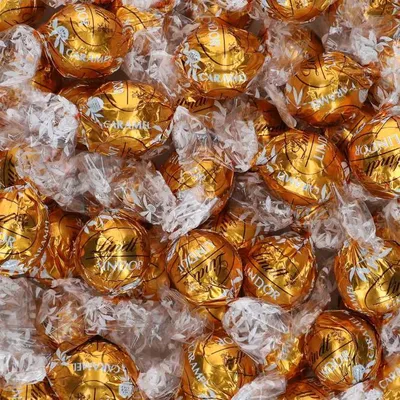Produktbild von Lindt Lindor Kugeln Vollmilch Caramel 3kg