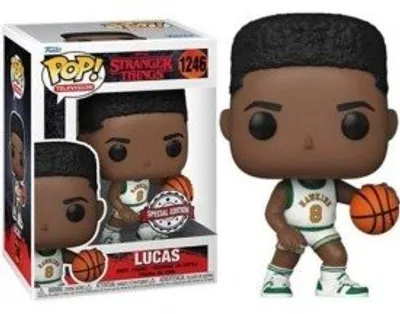 Produktbild von Funko Pop! Exclusive Figure Lucas (with Basket Jersey) Stranger Things