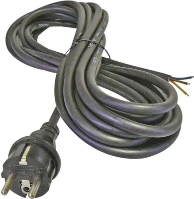 Image de EMOS câble flexo caoutchouc 3×1,5mm2, 3m, noir