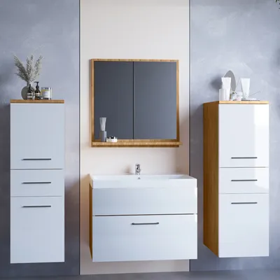 Obrázek produktu pro Koupelna LUPO MINI dub artisan / bílý lesk