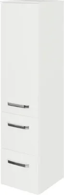 Obrázek produktu pro Koupelnová midi skříňka Jungborn VENTITRE bílá vysoce lesklá 30 x 121 x 33 cm