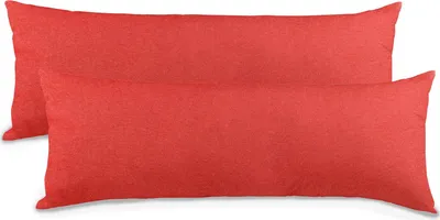 Produktbild von Doppelpack Classic Line Bezug 40x145 kirschrot Baumwolle Jersey