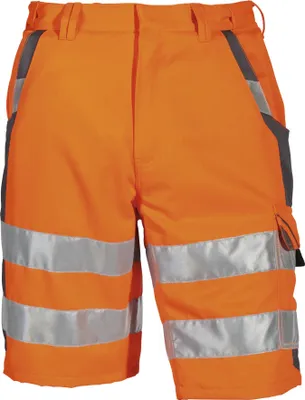Produktbild von Shorts Warnschutz orange/grau, Gr. 048 - PKA Klöcker