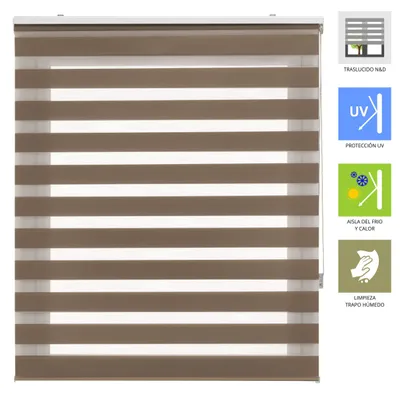 Immagine prodotto di Tenda a rullo oscurante, 160 x 250 cm, marrone