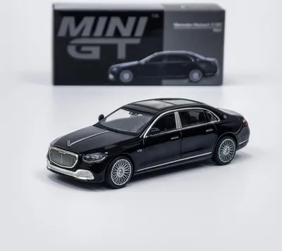 Immagine prodotto di Mercedes-Maybach S 680 nera - Mini GT 1:64