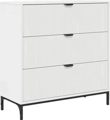 Obrázok produktu pre Servírovacia skriňa Biela 79,5 x 33 x 82 cm Kompozitné drevo