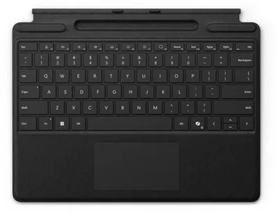 Produktbild von MICROSOFT Surface Pro9/10 Typecover with Slim Pen Storage COMM black Eng Int Netherlands/Poland