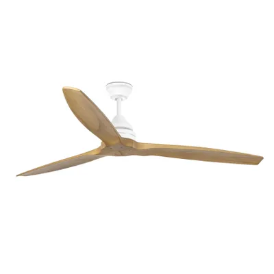 Produktbild von Energiespar Deckenventilator mit Fernbedienung Alo Weiß 152 cm