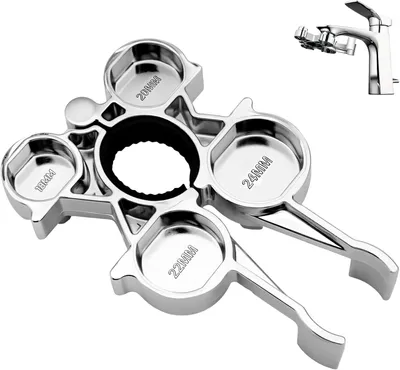 Produktbild von Schlüssel, kompatibel mit Perlator-Schlüssel für M16 - M24 Strahlregler, Belüfter und Montageschlüssel