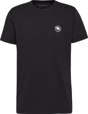 Produktbild von Mammut Core T-Shirt, Schwarz, M, Regular Fit, aus weicher Baumwolle