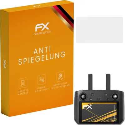 Produktbild von atFoliX FX-Antireflex 3x Schutzfolie kompatibel mit DJI Smart Fernsteuerung Displayfolie