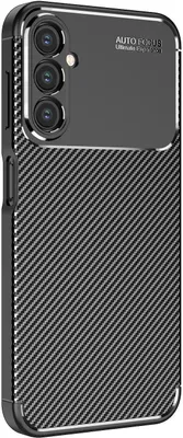 Produktbild von Handy Hülle für Samsung Galaxy A14 5G Carbon Look Cover Case Schutzhülle Farbe: Schwarz