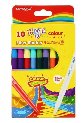 Image de Marqueurs scolaires magic 10pcs