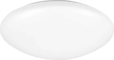 Produktbild von LED Deckenleuchte, Metall Kunststoff, weiß, D 26 cm