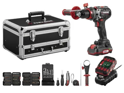 Produktbild von Parkside 20 V Akku-Schlagbohrschrauber Set PSBSAP 20-Li C3, mit Akku und Ladegerät