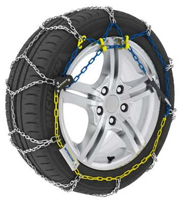 Imagen del producto de MICHELIN 3221320084311, Cadena para neumáticos, Diamond, 14, 15, 16, 17, 18, 19 pulgadas, Eslabón, 195, 205, 215, 225, 235, 245 mm, 35, 40, 45, 50, 55, 60, 65, 70, 80