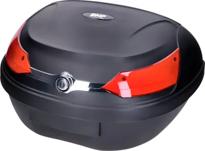 Zdjęcie produktu dla Top Case Case DMP czarny, reflektor czerwony 51L