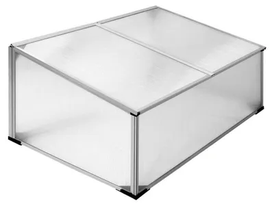 Obrázek produktu pro Polykarbonátové pařeniště na záhon 100 x 60 x 40 cm