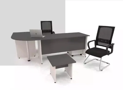 Produktbild von Büromöbel Set Büro komplett 2 tlg Bürotisch Einrichtung Couchtisch Tisch
