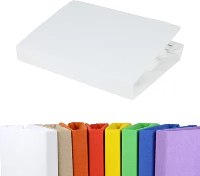 Immagine prodotto di Lenzuola per letto 90x200 - 100x200 cm, in pile, colore bianco