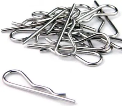 Produktbild von 20 Stück Federstecker Federsplint Durchmesser 3 mm Edelstahl