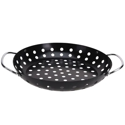 Produktbild von Grillkorb mit Griff für Grill, Backofen & offenes Feuer