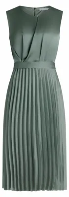 Produktbild von Betty & Co Damen Midikleid mit Plissee 40, Lily Pad