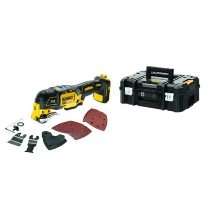 Produktbild von DeWalt DCS355NT-XJ Akku-Multitool inkl. 28-teiliges Zubehör-Set
