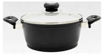 Produktbild von Karl O Topf, Aluguss, Schwarz, 20 cm