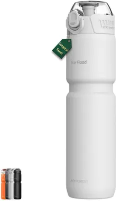 Image de Bidon de vélo isotherme 0,7 l en acier inoxydable