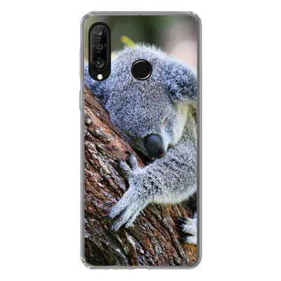 Produktbild von MuchoWow® Handyhülle Schutzhülle Hülle für Huawei P30 Lite Koala - Baum - Schlaf - Kinder - Jungen - Mädchen Silikon Softcase Handy Hülle - Handyhülle
