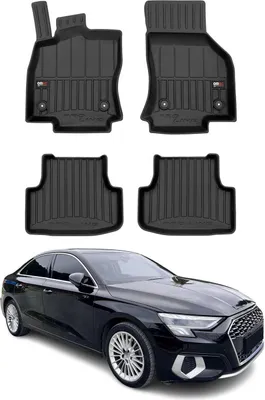 Image de 2020-2025 Audi A3 8Y Limo A3 Sportback Tapis TPE noir 4 pcs