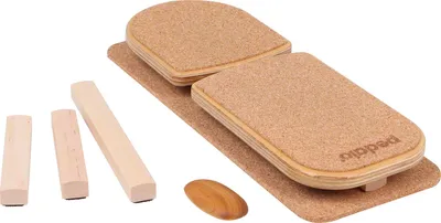 Produktbild von pedalo Fußtrainer Profi, Balance Board, Holz, 150 kg, Holz, 120 mm, 330 mm