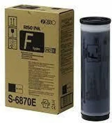 Immagine prodotto di Riso Riso Ink Nero Nero HD (S-6870E) (S6870E) (S-8134E) (S8134E)