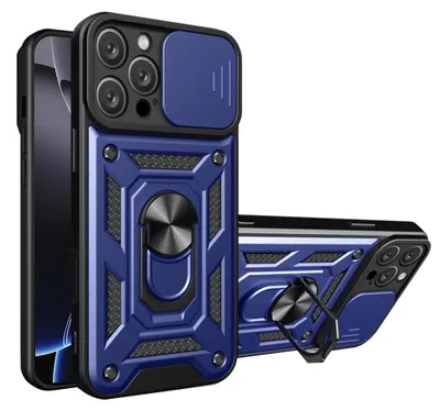 Obrázek produktu pro Techsuit Camshield zadní kryt pro Apple iPhone 16 Pro - Modrý