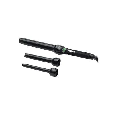 Image de Fer à boucler José Eber Clipless Trio (19, 25 et 32 mm) Noir